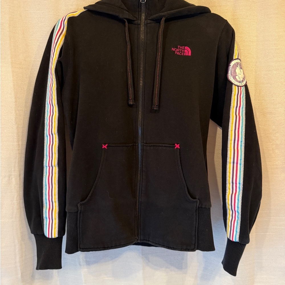 Vintage THE NORTH FACE 1990 Trans Antarctica Expedition Hoodie Sweatshirt